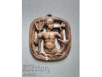 κεραμικό ανάγλυφο ζώδιο Υδροχόος