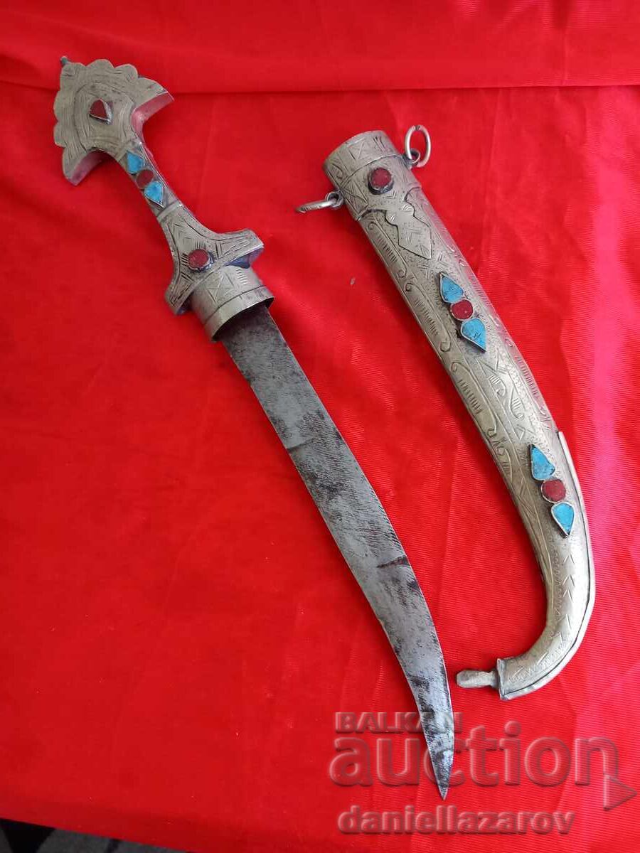 Old SILVER Moroccan Koumaya. Khanjar, Kama with price 135.00 BGN | € 69.02 Old SILVER Moroccan Koumaya. Khanjar, Kama with price 135.00 BGN | € 69.02