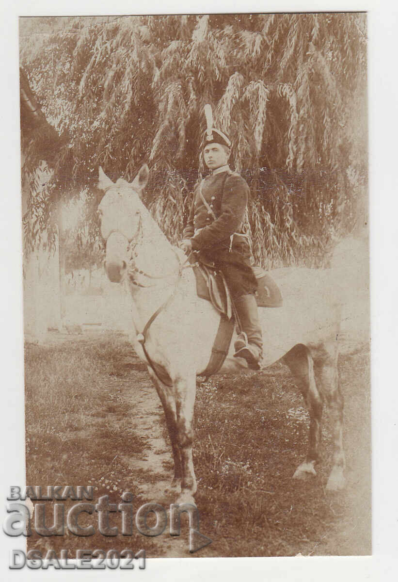 1900-та царски гвардеец униформа стара снимка /2670 1900-та царски гвардеец униформа стара снимка /2670