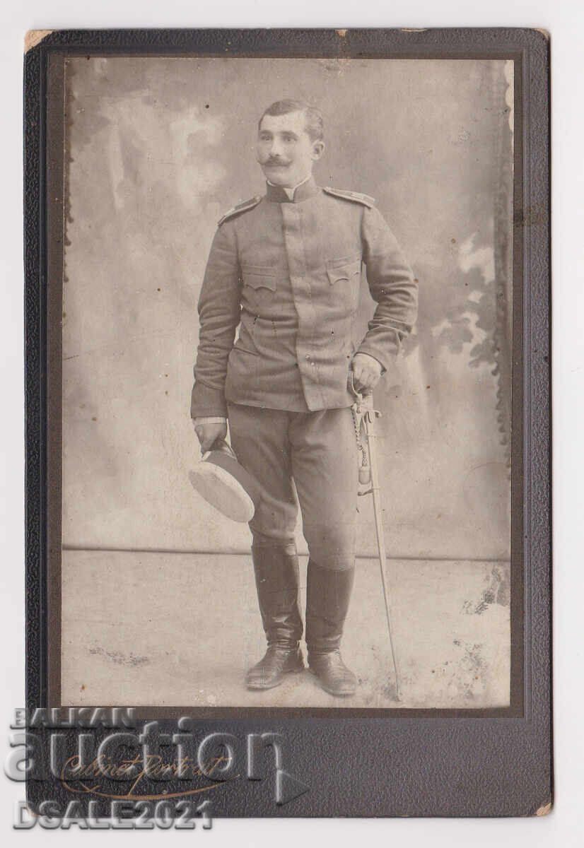 1912 Balkan War Officer's Saber Medven s-ka cardboard /m1429