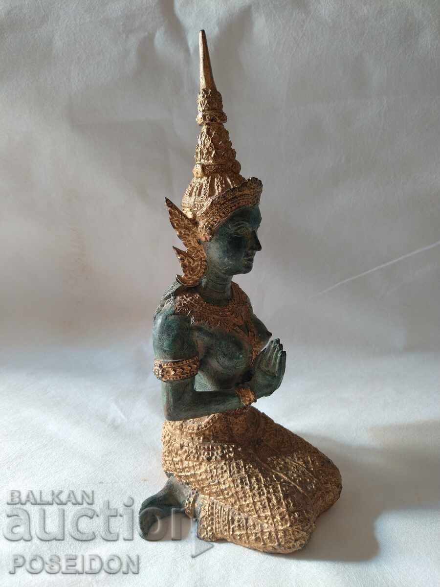 Figură de bronz, Statuetă, Zeiță, Buddha cu preț 250.00 BGN | € 127.82 Figură de bronz, Statuetă, Zeiță, Buddha cu preț 250.00 BGN | € 127.82