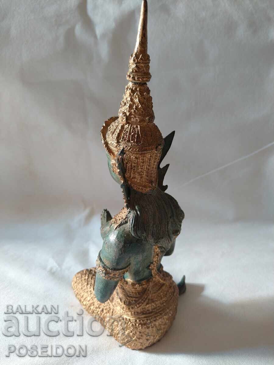 Figură de bronz, Statuetă, Zeiță, Buddha - 6 Figură de bronz, Statuetă, Zeiță, Buddha - 6