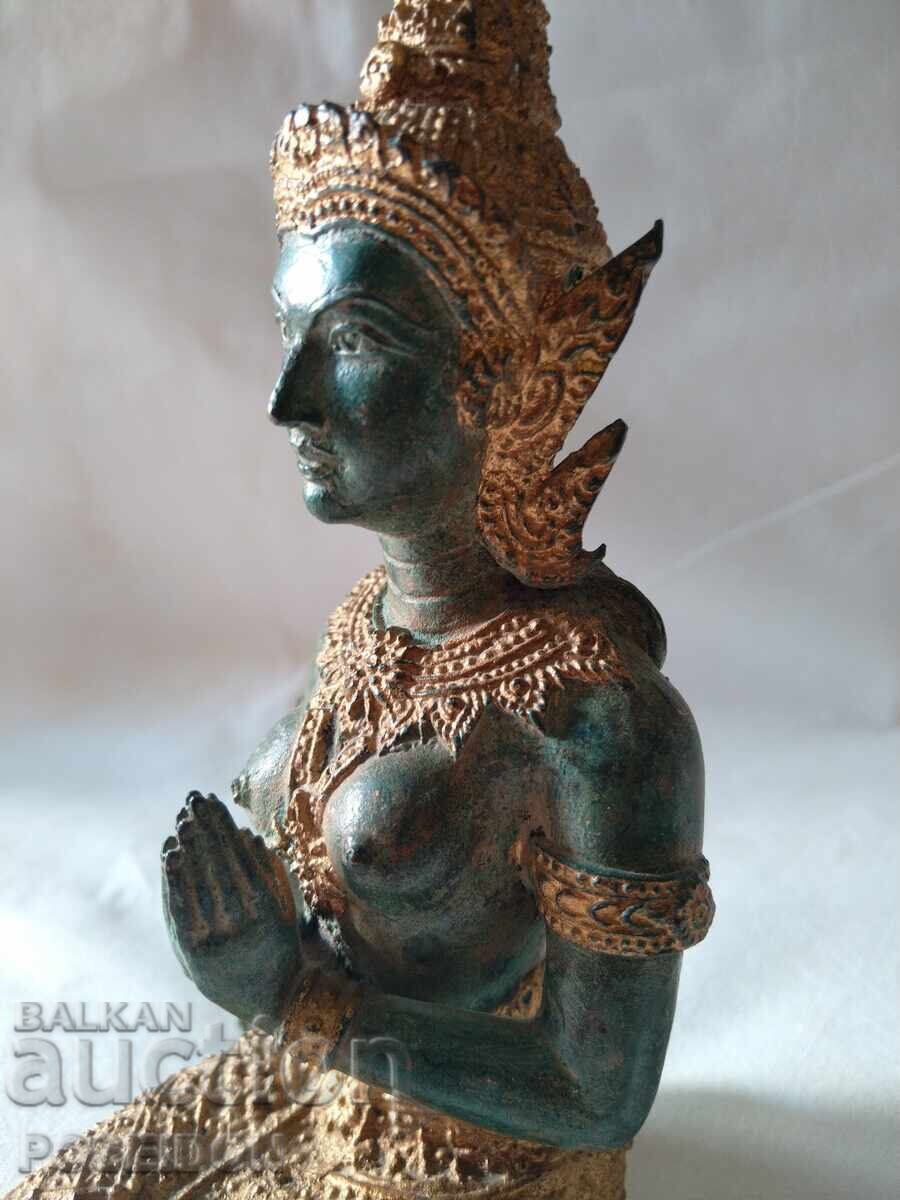 Figură de bronz, Statuetă, Zeiță, Buddha - 7 Figură de bronz, Statuetă, Zeiță, Buddha - 7