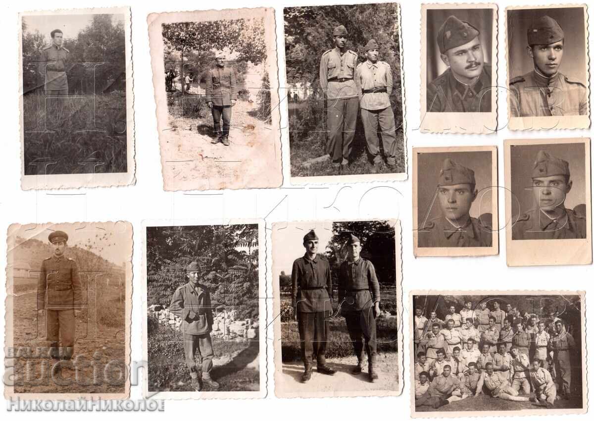 ΛΟΤ 16x ΜΙΚΡΕΣ ΠΑΛΙΕΣ ΦΩΤΟΓΡΑΦΙΕΣ ΣΤΡΑΤΙΩΤΩΝ Ε474