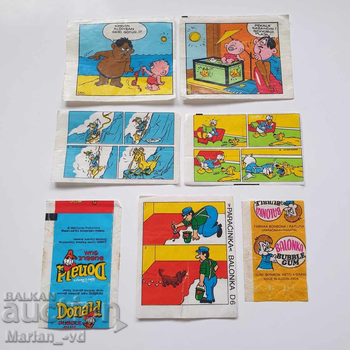 Imagini de la gume de mestecat și ambalaje