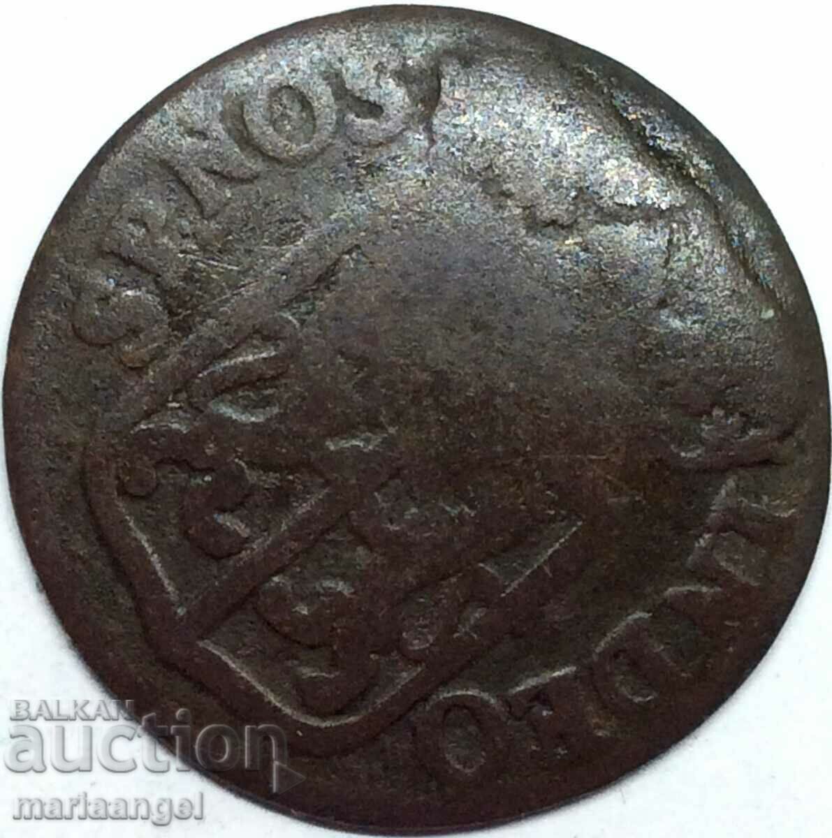 1 σεντ 1753 Ολλανδία Gelderland Δανέζικο - 6