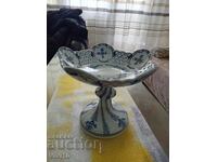 Porcelain fruit bowl, marked