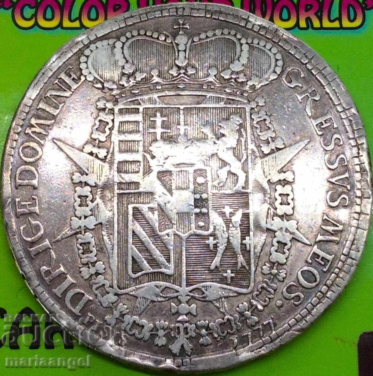 Licitație Francescone 10 paoli 1777 Italia 26,86g Pietro Leopoldo RR Licitație Francescone 10 paoli 1777 Italia 26,86g Pietro Leopoldo RR