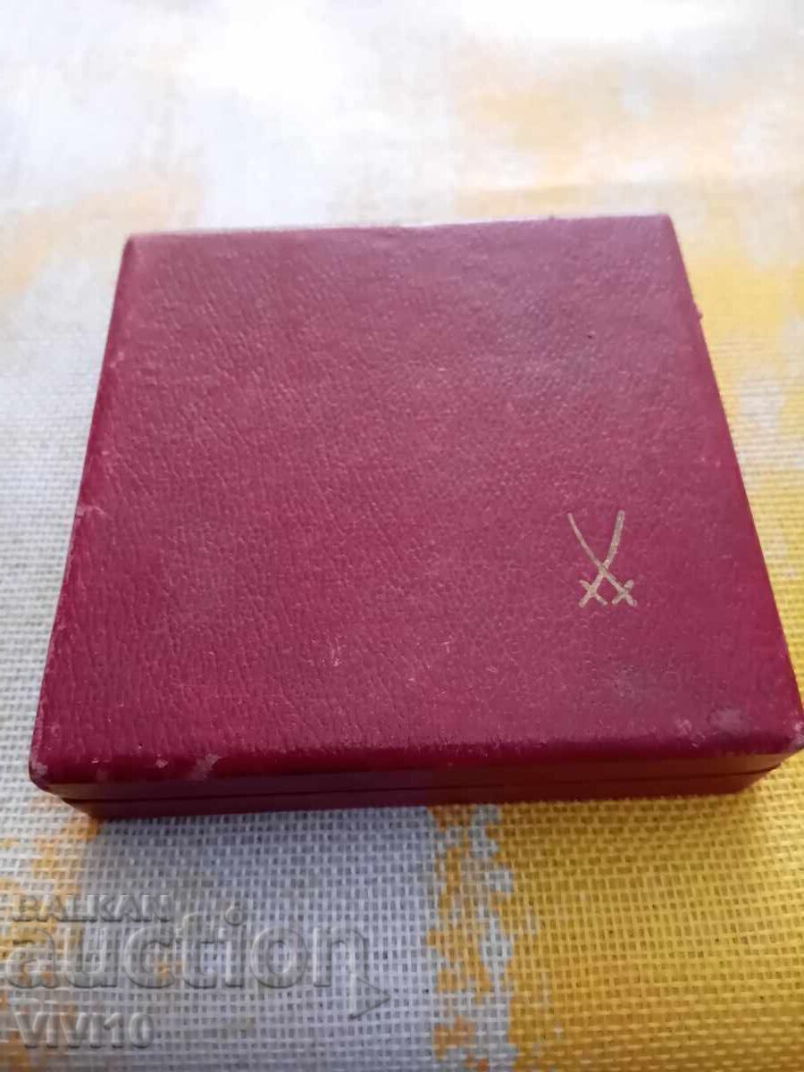 Plachetă, Meissen, porțelan Plachetă, Meissen, porțelan