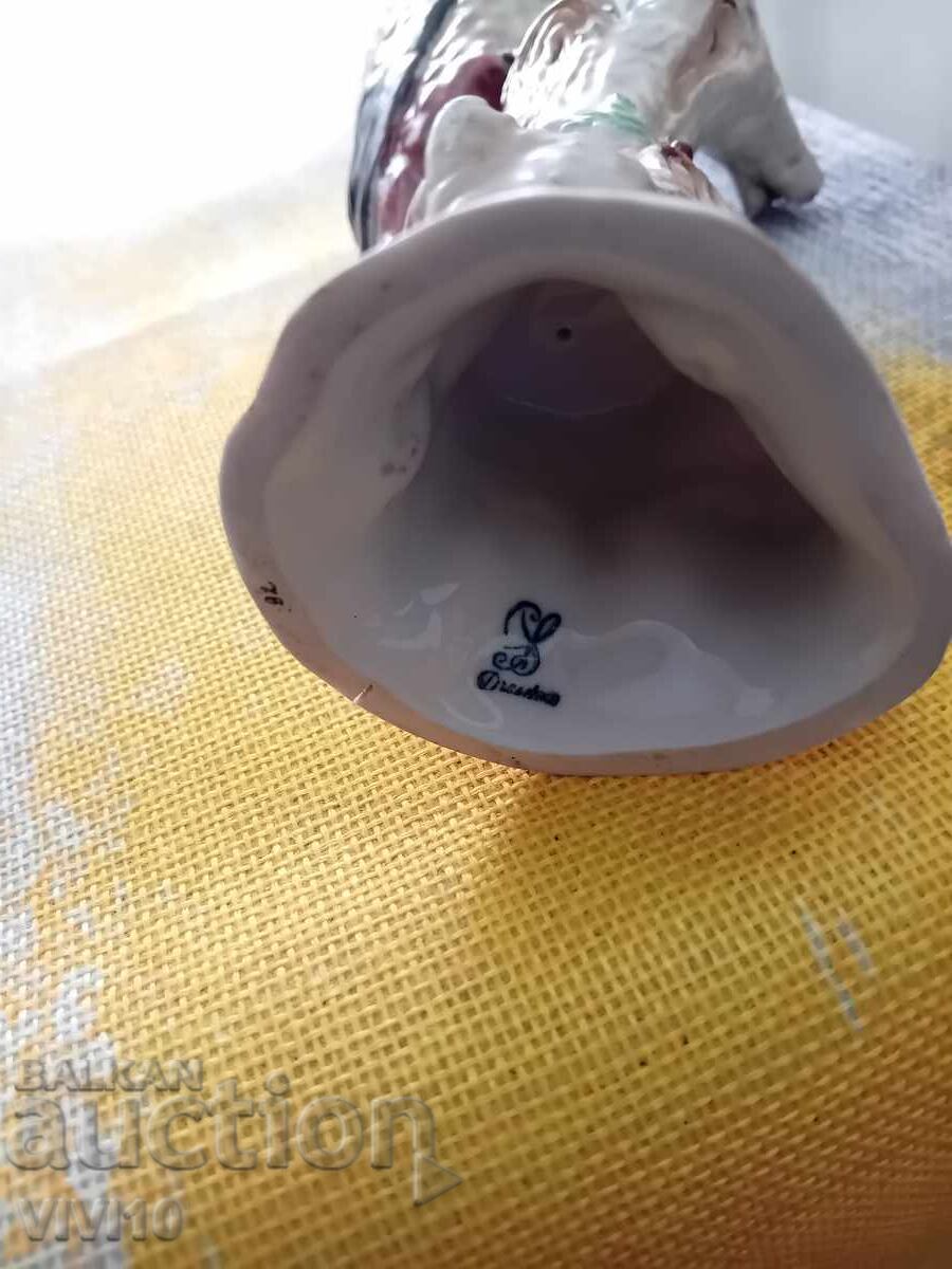 Antique porcelain figure, DDR, Dresden - 5