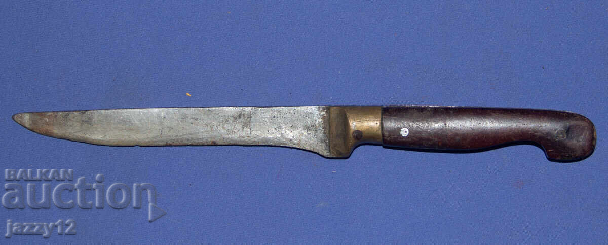 Delivery of Old knife with ornaments and brass elements