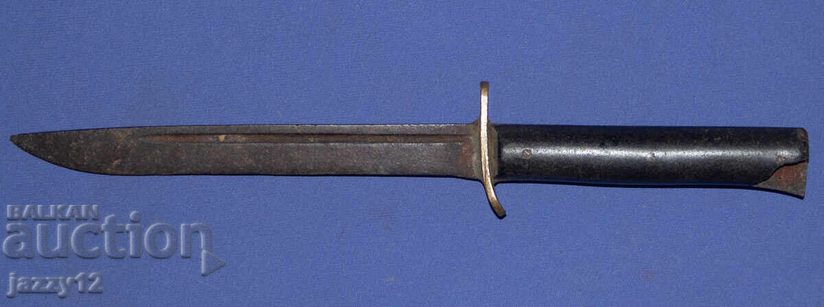 Old knife with brass elements - 5