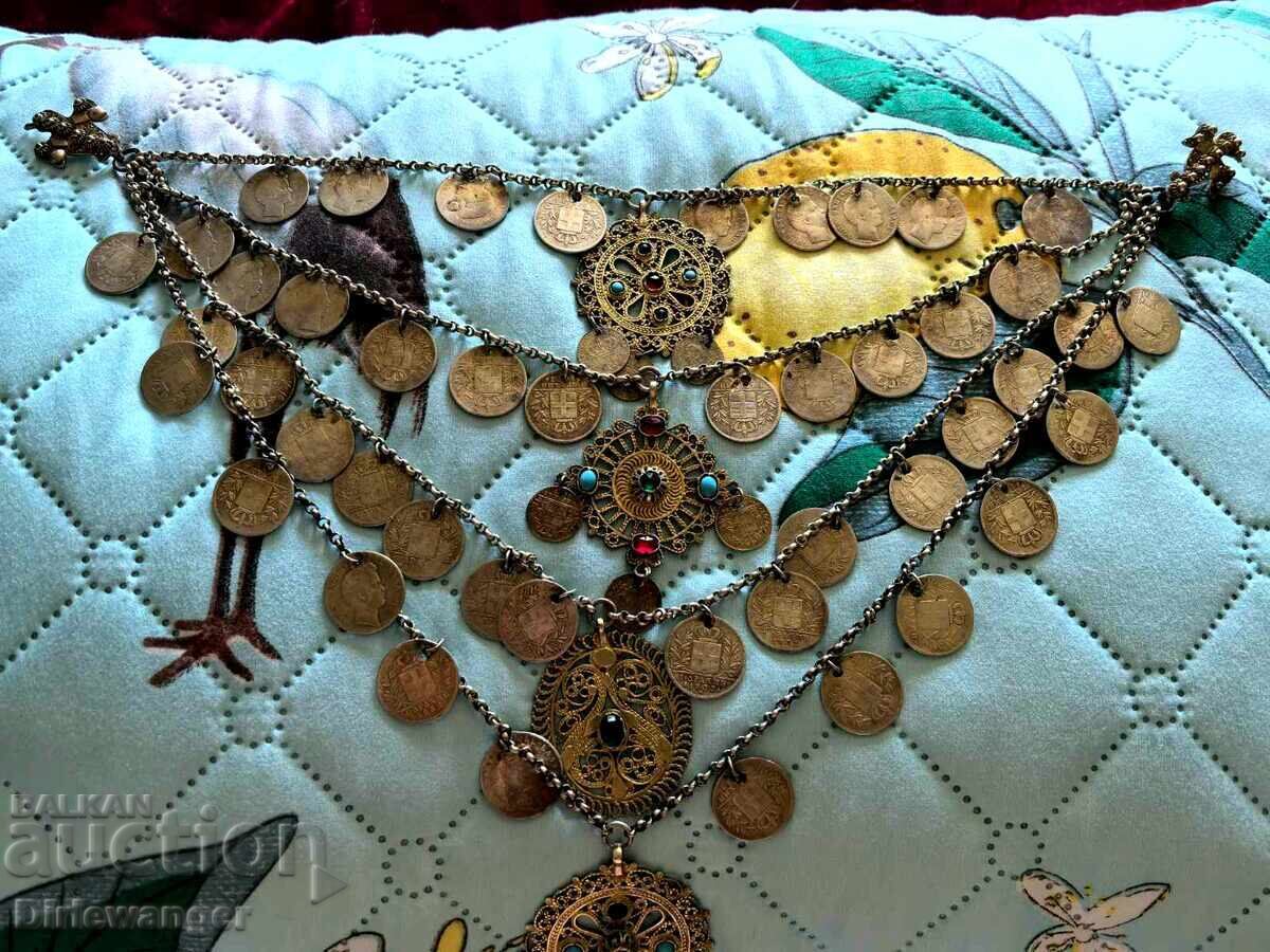 Delivery of Revival-era jewelry. Aegean Macedonia. Silver