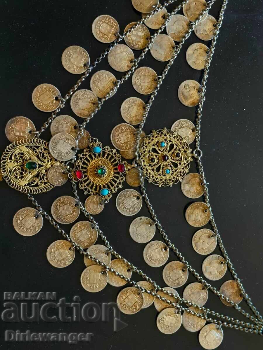 Revival-era jewelry. Aegean Macedonia. Silver - 5