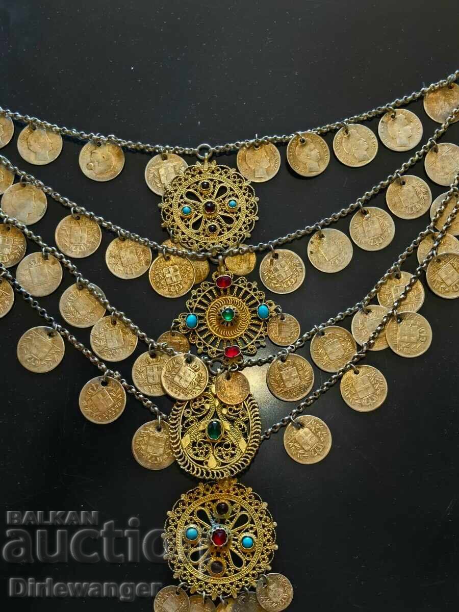 Revival-era jewelry. Aegean Macedonia. Silver - 6