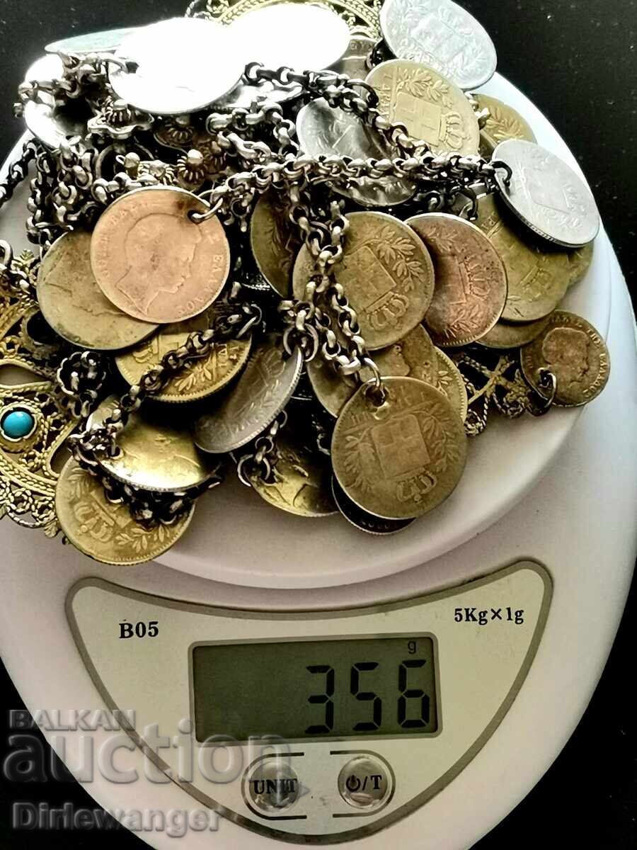 Revival-era jewelry. Aegean Macedonia. Silver - 7