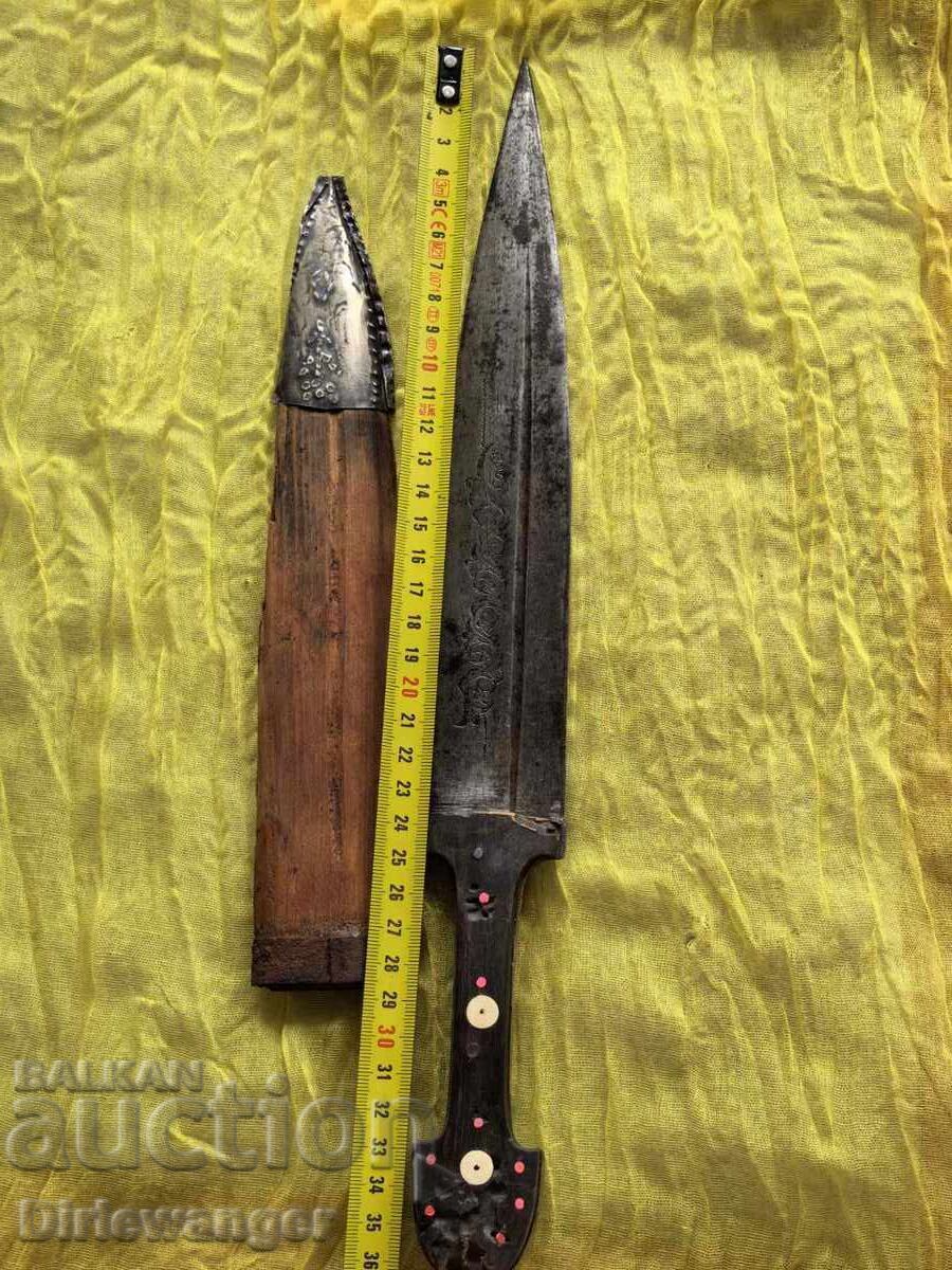 Macedonian Kama. Knife. Blade. Yatagan. Karakulak - 5