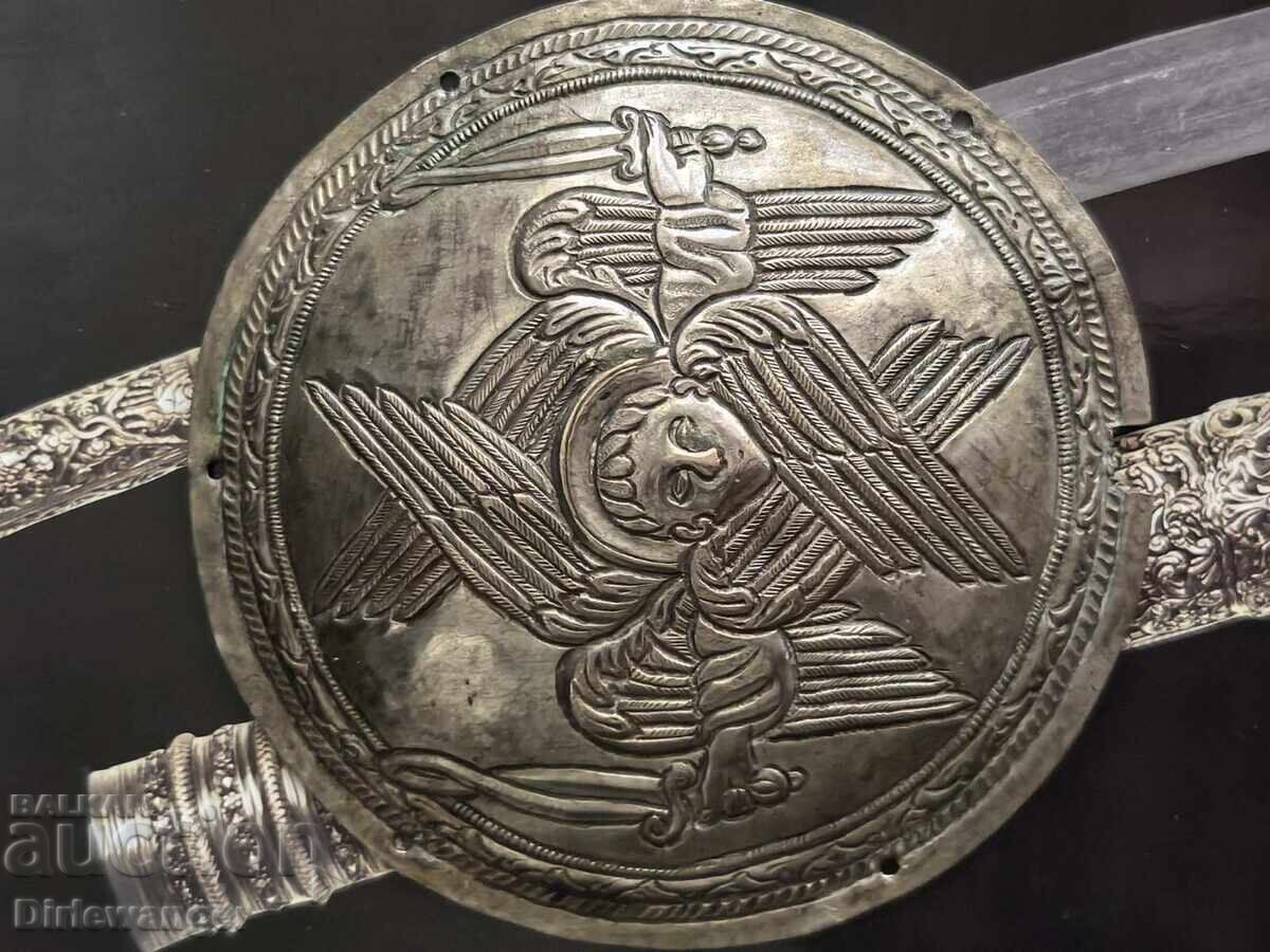 ❗HERUVIM. Tepelek renascentist. Religie. Forjat. Argint - 5 ❗HERUVIM. Tepelek renascentist. Religie. Forjat. Argint - 5