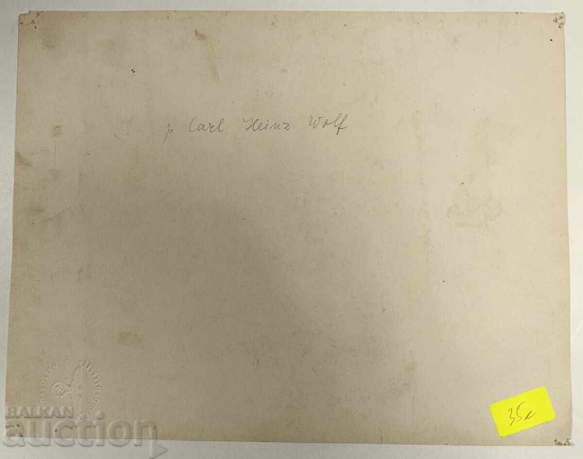 SWASITKA DRY PRINT GERMAN FILM LARGE PHOTO CINEMA WAR WW2 - 5