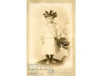 OLD PHOTOGRAPH - CARDBOARD - R. LIBICH – RUSE - M1406