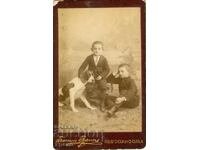 СТАРА ФОТОГРАФИЯ - КАРТОН - Ф.БАУЕР – РУСЕ, ШУМЕН - М1438