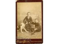 СТАРА ФОТОГРАФИЯ - КАРТОН - Ф.БАУЕР – РУСЕ, ШУМЕН - М1438