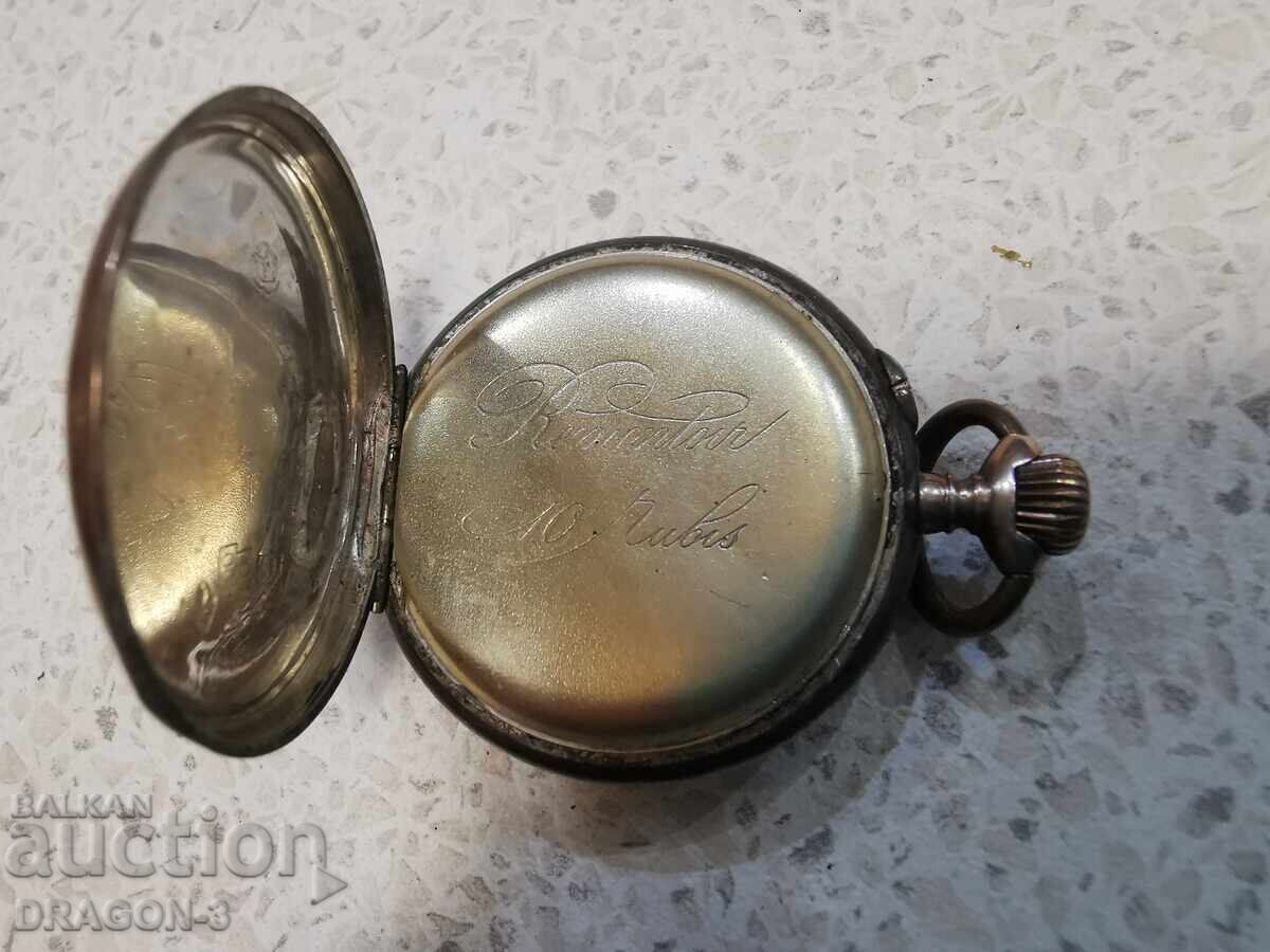 Livrarea Ceas de buzunar din argint