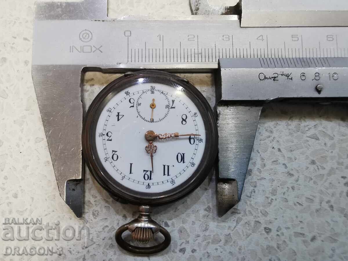 Ceas de buzunar din argint - 7