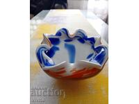 Bol decorativ din sticlă Murano