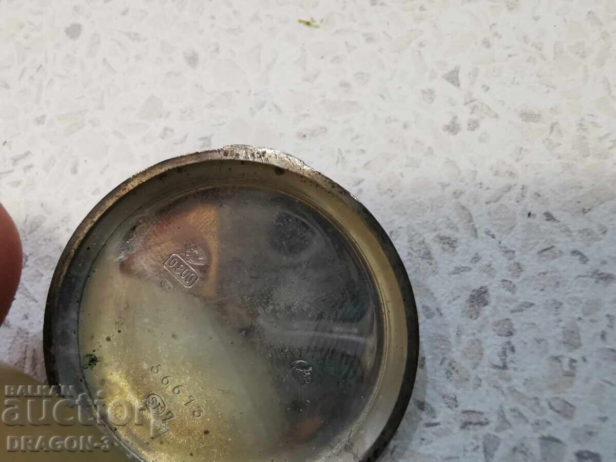 Ceas de buzunar din argint - 5