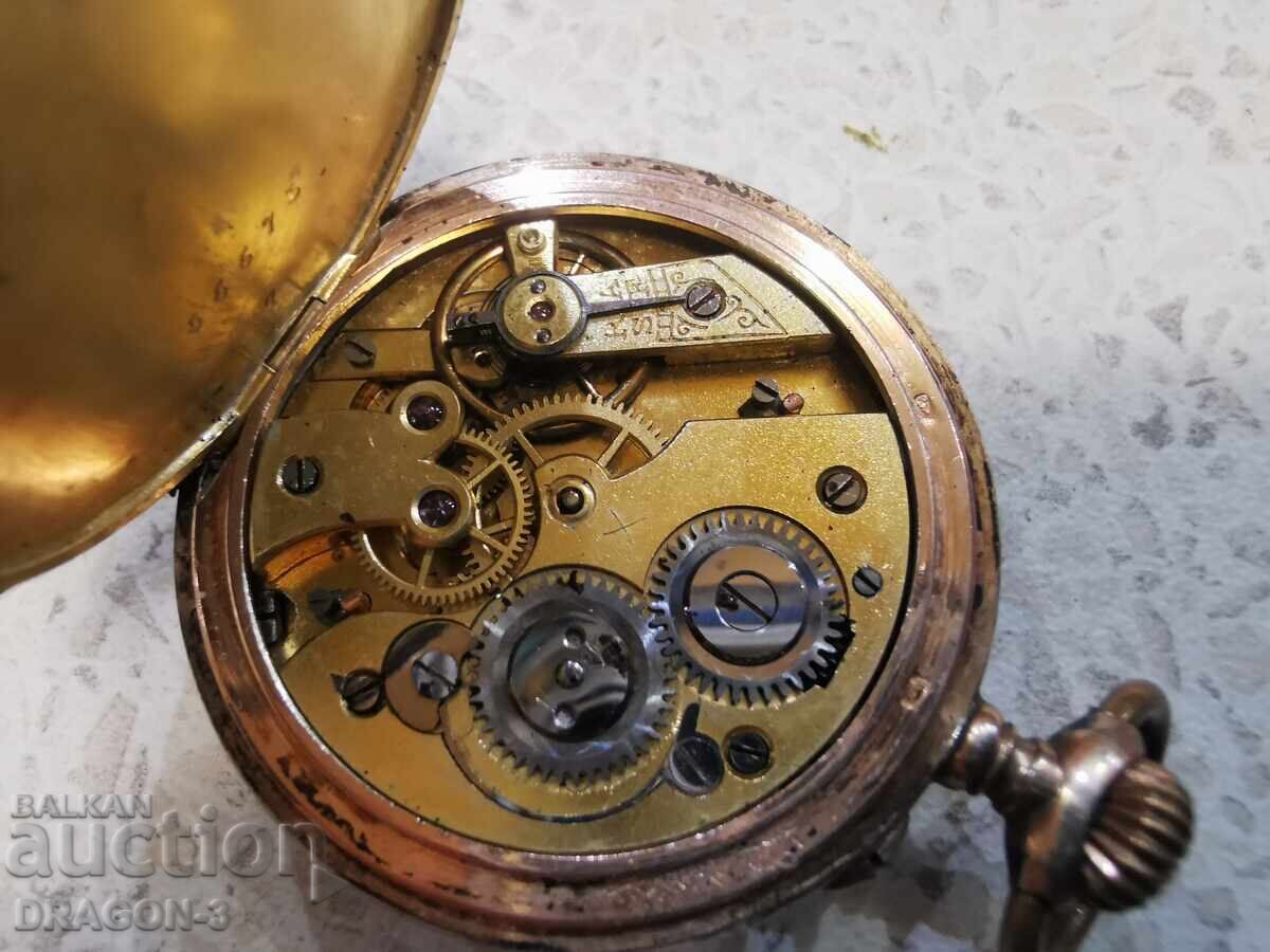 Ceas de buzunar din argint - 6