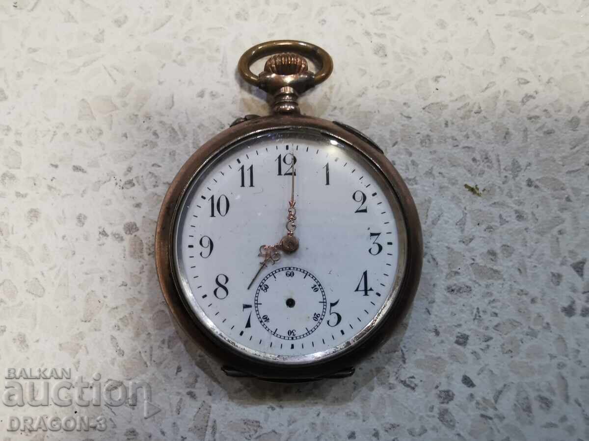 Ceas de buzunar din argint