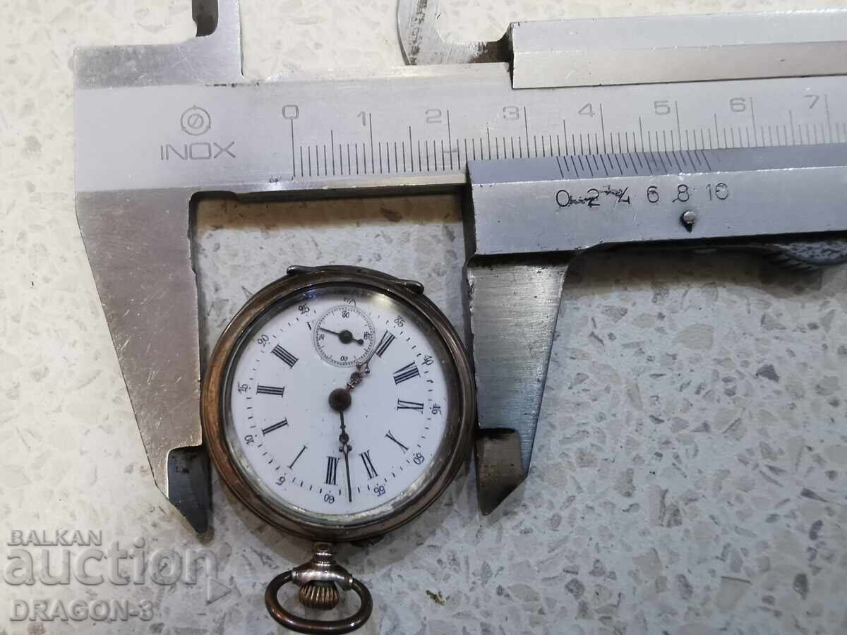 Ceas de buzunar din argint - 6