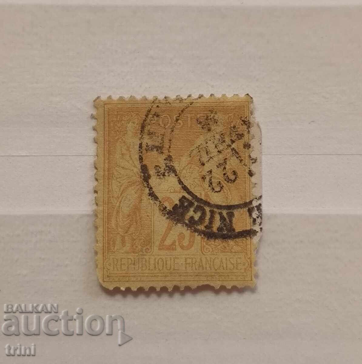 France 1877. Peace and Mercury