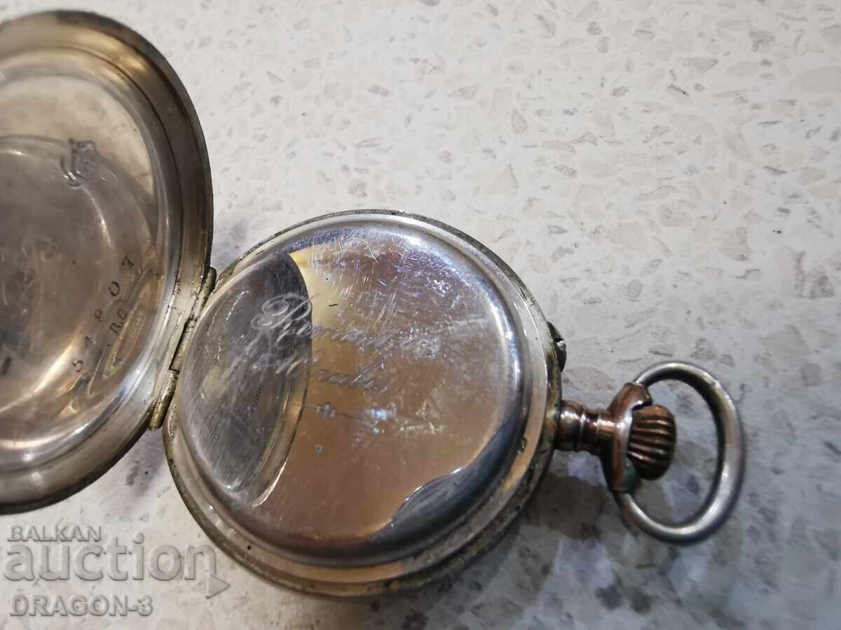 Livrarea Ceas de buzunar din argint