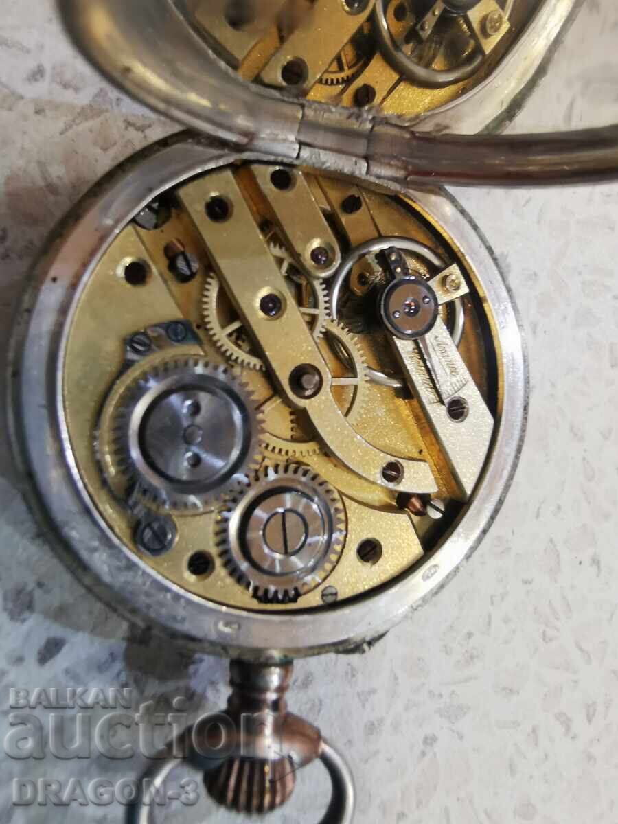 Ceas de buzunar din argint - 6