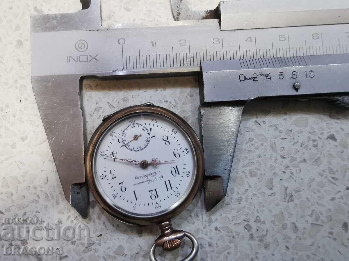 Ceas de buzunar din argint - 7