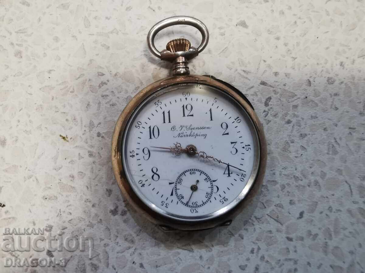 Ceas de buzunar din argint