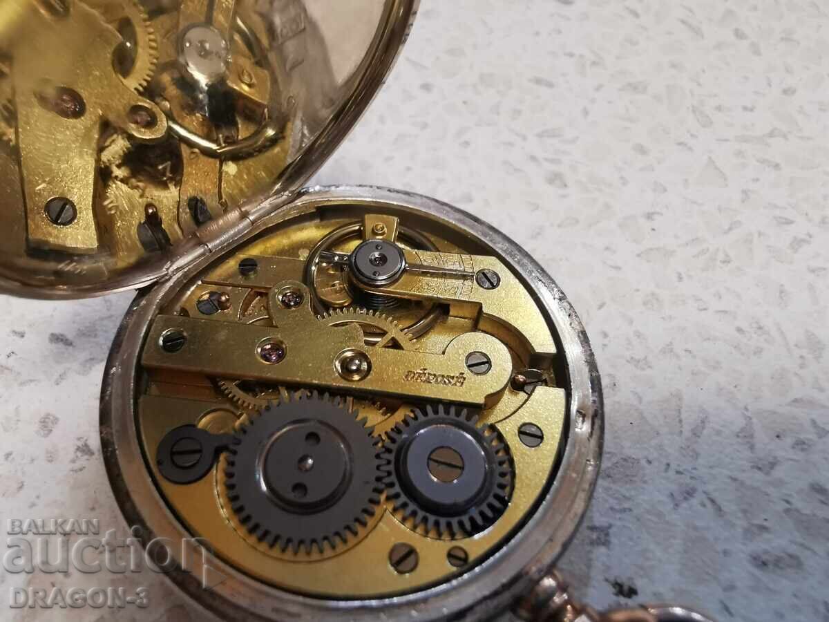 Ceas de buzunar din argint - 5