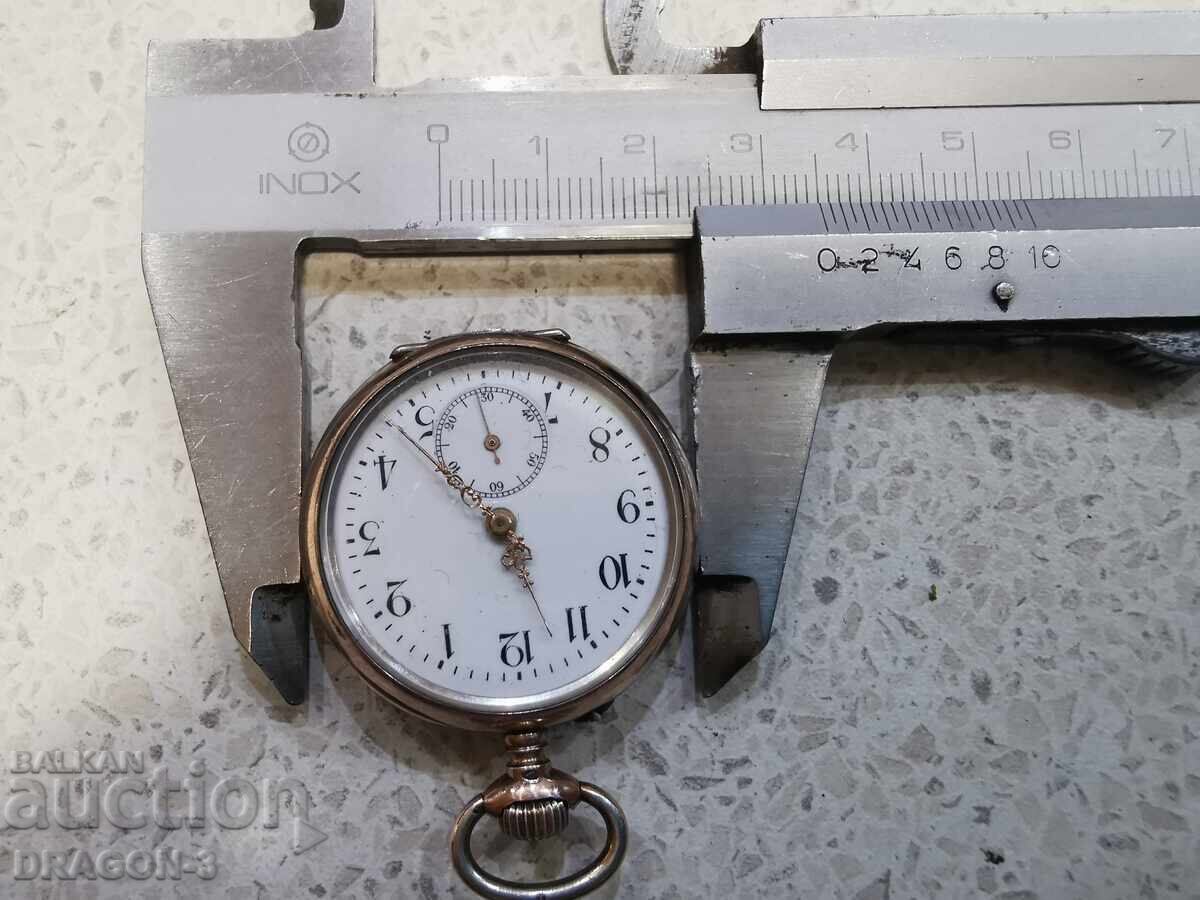 Ceas de buzunar din argint - 7