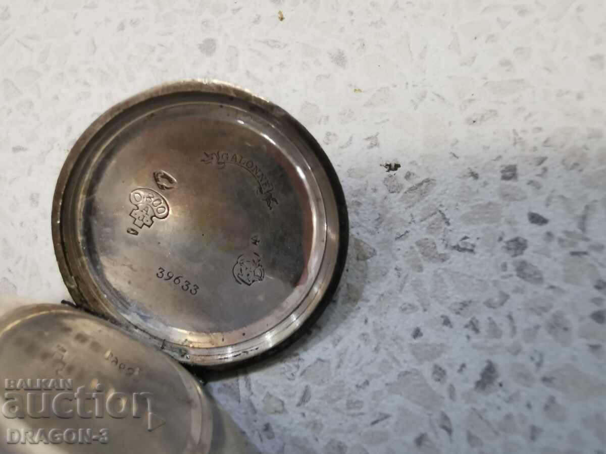 Ceas de buzunar din argint - 5