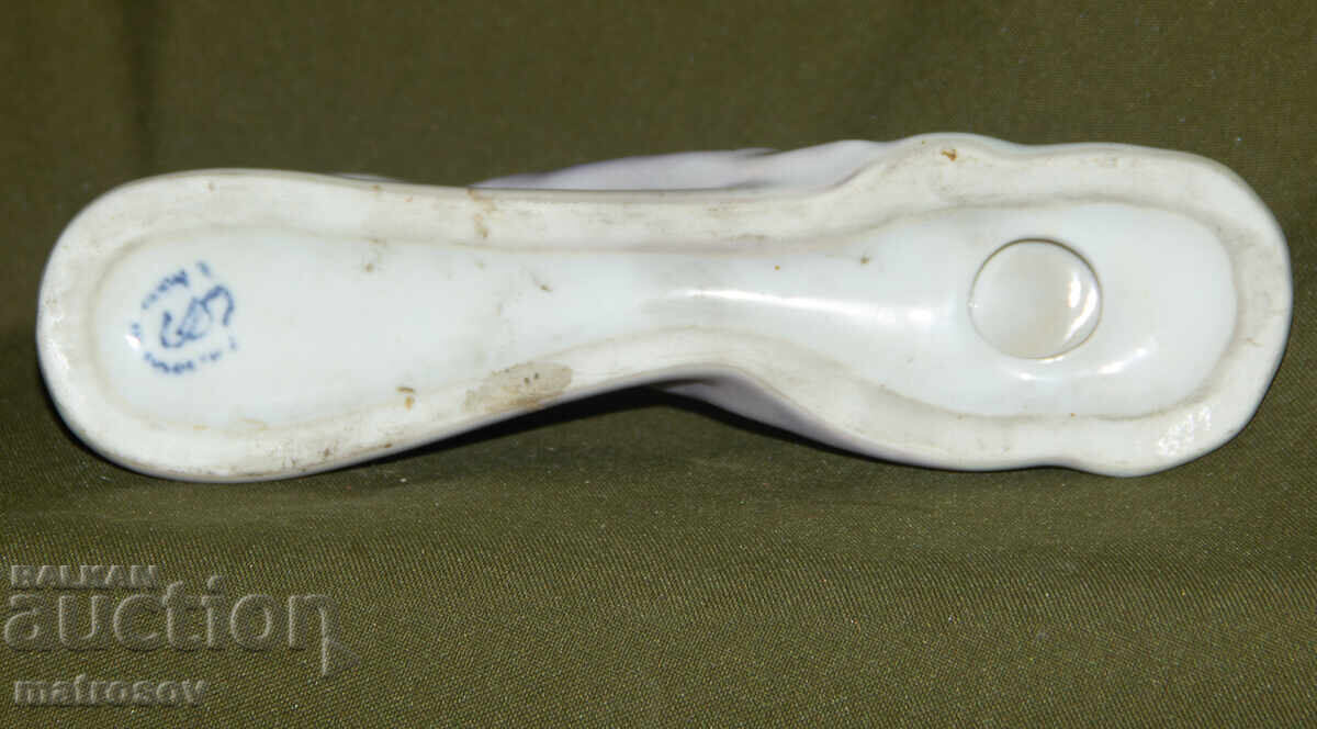 Decorative porcelain figurine, peacock - 7