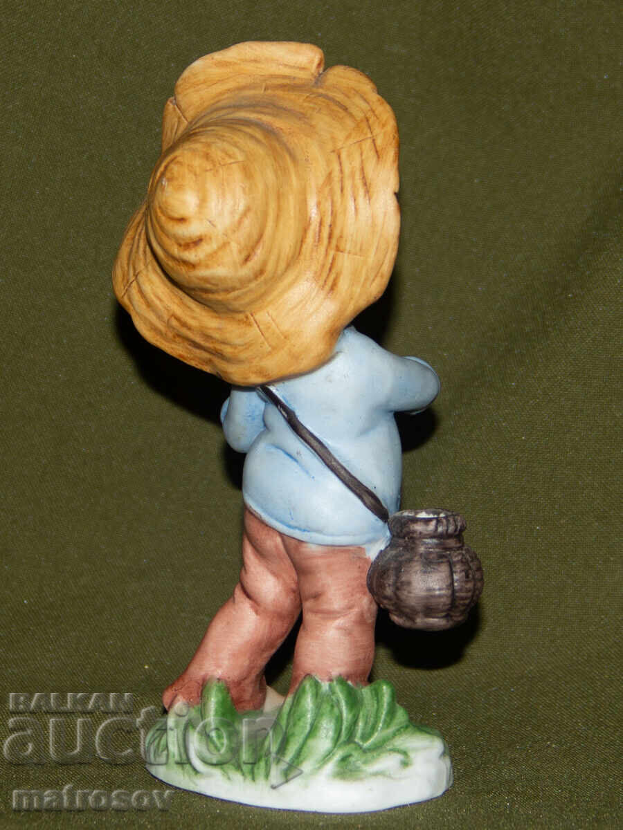 Διακοσμητικό πορσελάνινο ειδώλιο κοριτσιού - 5