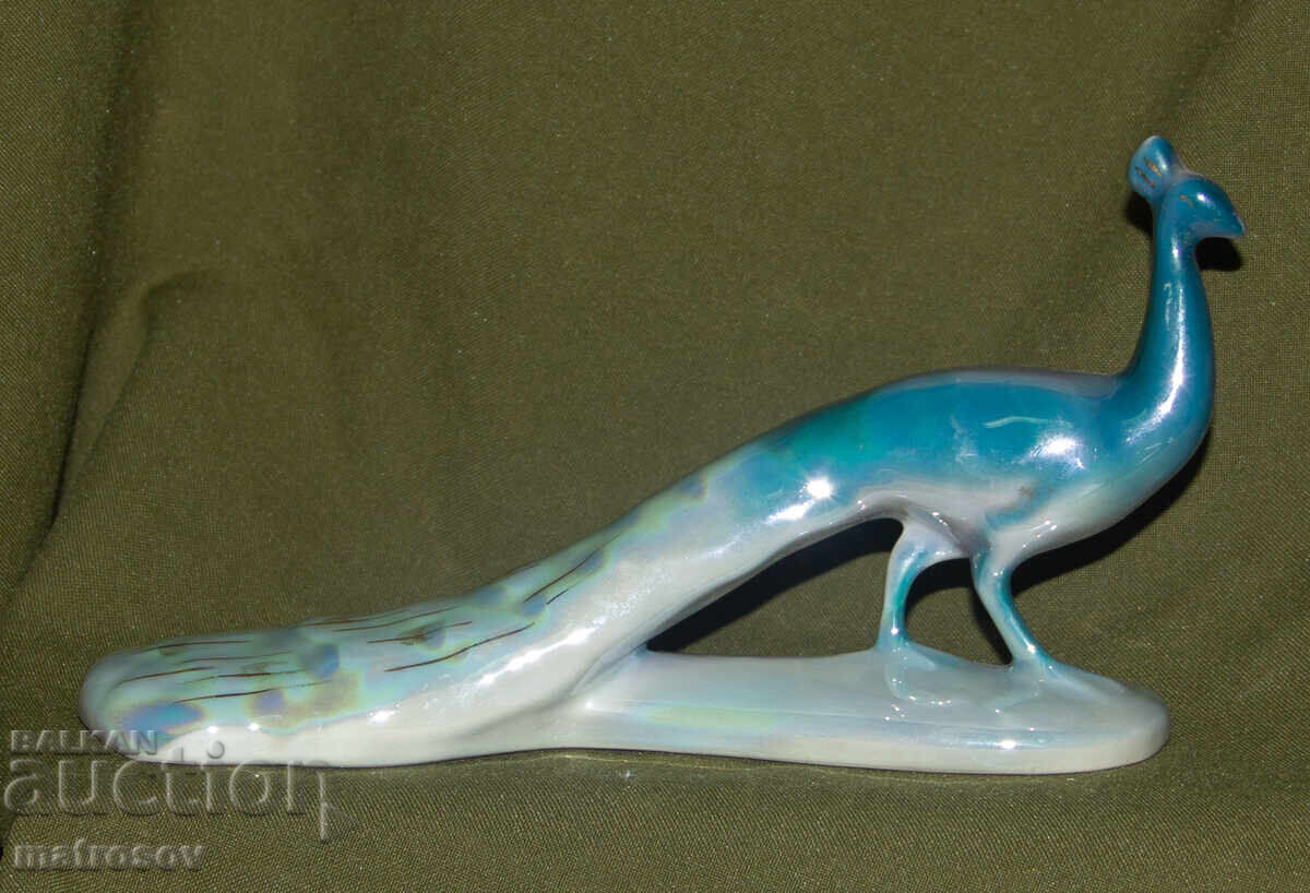 Декоративна порцеланова статуетка, паун - 5 Декоративна порцеланова статуетка, паун - 5