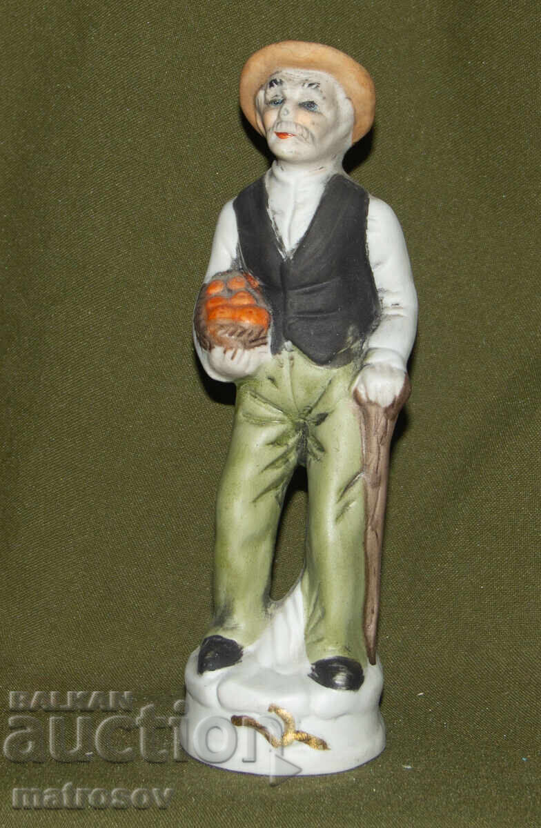 Διακοσμητικό πορσελάνινο αγαλματίδιο άνδρα με τιμή 100.00 BGN | € 51.13