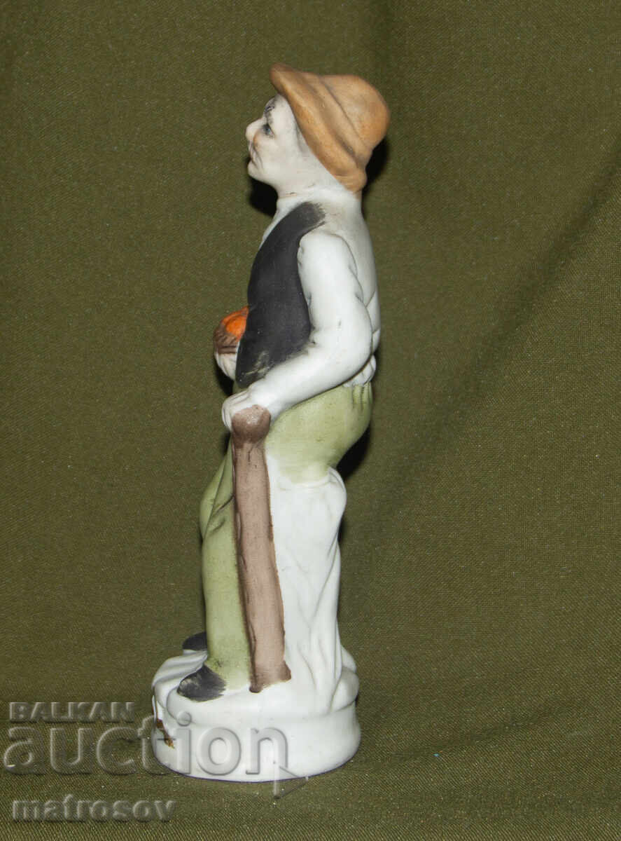 Δημοπρασία Διακοσμητικό πορσελάνινο αγαλματίδιο άνδρα