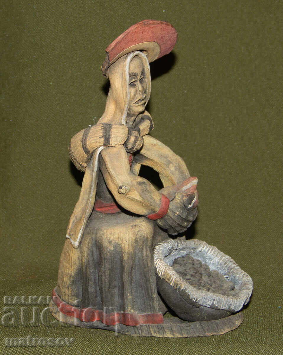 Διακοσμητικό χειροποίητο κεραμικό ειδώλιο - 5