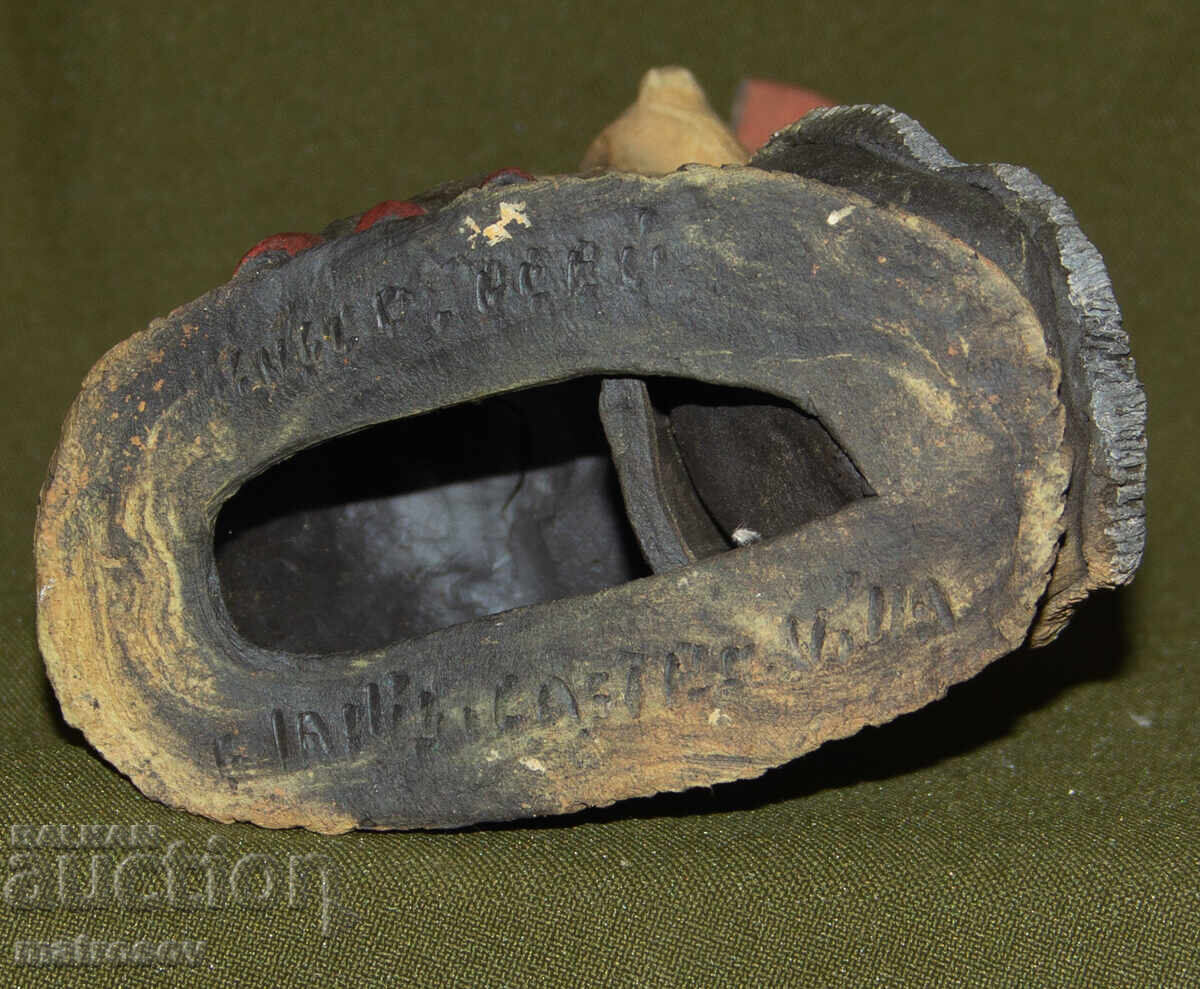 Διακοσμητικό χειροποίητο κεραμικό ειδώλιο - 6