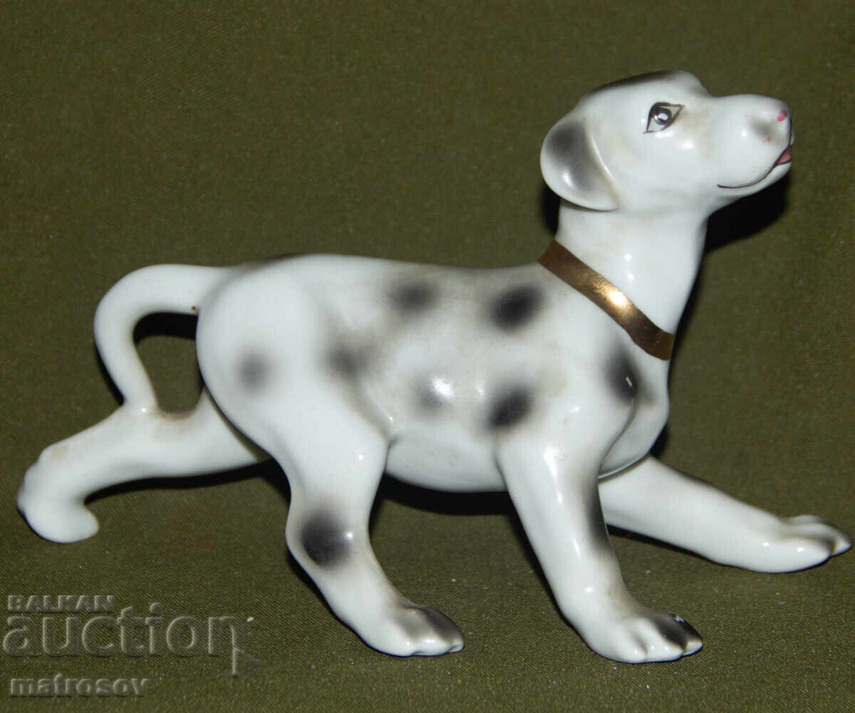 Стара порцеланова статуетка, далматинец с цена 100.00 лв. | € 51.13