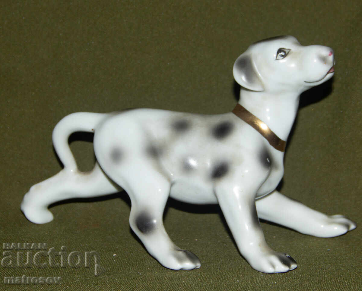 Аукцион Стара порцеланова статуетка, далматинец